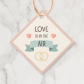 Valentijnsdag - Liefde hangt in de lucht Bedankjes Labels (Voorkant)