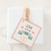 Valentijnsdag - Liefde hangt in de lucht Bedankjes Labels (In situ)