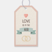 Valentijnsdag - Liefde hangt in de lucht Cadeaulabel (Achterkant)