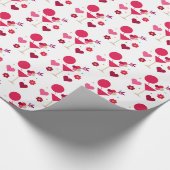 Valentijnsdag Liefde & Harten Cadeaupapier (Hoek)