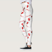 Valentijnsdag Liefde & Harten Leggings (Links)