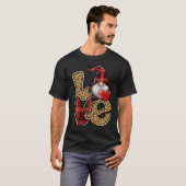 VALENTIJNSDAG Liefde Leopard Buffalo Pset T-shirt (Voorkant volledig)