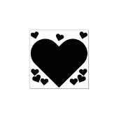 Valentijnsdag Liefde Leuke Harten DIY Kunst Ambach Rubberstempel (Afrduk)
