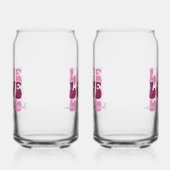 Valentijnsdag "Liefde Liefde Liefde" Blikvorm Glas (Links)