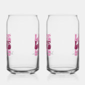 Valentijnsdag "Liefde Liefde Liefde" Blikvorm Glas (Rechts)