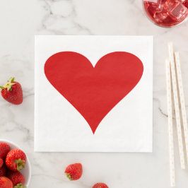 Valentijnsdag Liefde Romantische Hartvorm Servet