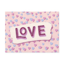 Valentijnsdag Liefde Roze en Blauwe Harten