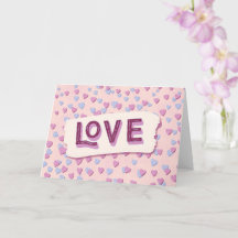 Valentijnsdag Liefde Roze en Blauwe Harten