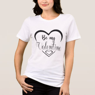 Valentijnsdag liefde Tri-Blend shirt