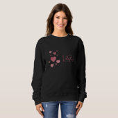Valentijnsdag Liefdes T-shirt – Romantische Esthet (Voorkant volledig)