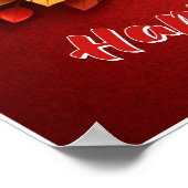 Valentijnsdag Liefdescitaat Poster (Hoek)