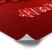 Valentijnsdag Liefdescitat Poster (Hoek)