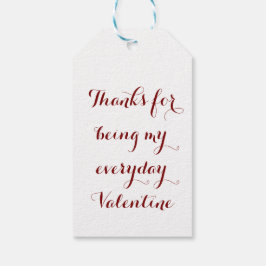 Valentijnsdag Liefdeshartjes. Zoete en Glanzende H Cadeaulabel