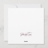 Valentijnsdag Liefdesvogels met Fiets Feestdagenkaart (Achterkant)