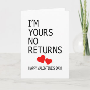 Valentijnsdag Lieve Koppels Hart Grappig Cadeau Kaart
