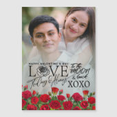 Valentijnsdag Lieve Romantische Foto (Voorkant)