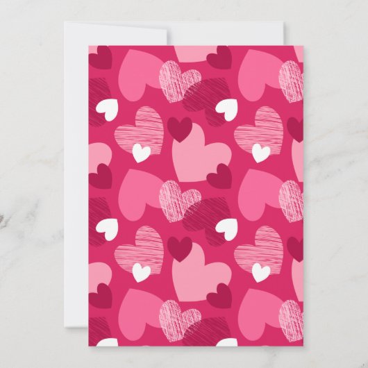 Valentijnsdag Little SweeLieroze Birthday Kaart (Achterkant)