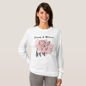 Valentijnsdag Long-sleeve T-shirt (Voorkant volledig)