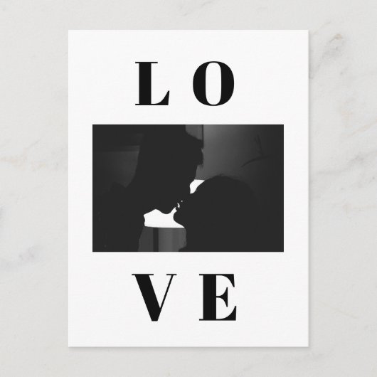 Valentijnsdag Love Briefkaart (Voorkant)