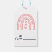 Valentijnsdag Love Cadeaulabel (Voorkant)