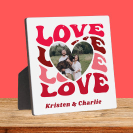 Valentijnsdag Love Custom Paar Foto Home Decor Fotoplaat