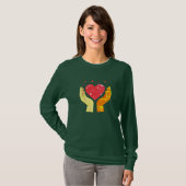 Valentijnsdag Love Design T-shirt (Voorkant volledig)