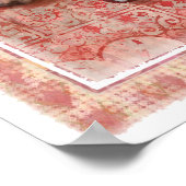 Valentijnsdag Love Dog and Cat Poster (Hoek)