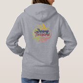 Valentijnsdag Love Dreamy Twosome Hoodie (Achterkant)