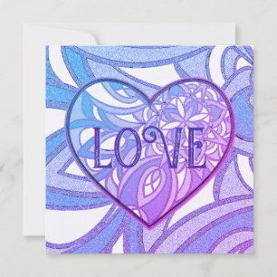 VALENTIJNSDAG LOVE FEESTDAGENKAART