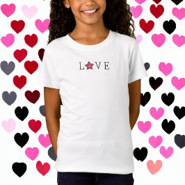Valentijnsdag Love Frosted Cookie Sprinkles T-shirt