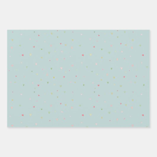 Valentijnsdag - Love Gift Wrap Inpakpapier Vel (Voorkant 2)