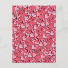 Valentijnsdag Love harten Briefkaart