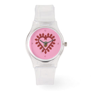 Valentijnsdag Love Heart Acorn Horloge