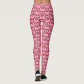 Valentijnsdag Love Heart Acorn Leggings (Achterkant)