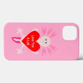 Valentijnsdag Love Heart Axolotl Case-Mate iPhone Case (Achterkant (horizontaal))