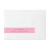 Valentijnsdag Love Heart Axolotl Custom Adreslabel Wikkel (Voorkant)