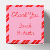 Valentijnsdag Love Heart Axolotl Weddenschap Custo Bedankdoosjes (Bovenkant)