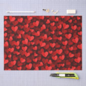 Valentijnsdag Love Hearts Cute red and roze Tissuepapier (Craft)