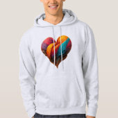 Valentijnsdag Love Hoodie (Voorkant)