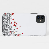 Valentijnsdag Love iPhone 5 Hoesje (Achterkant (horizontaal))