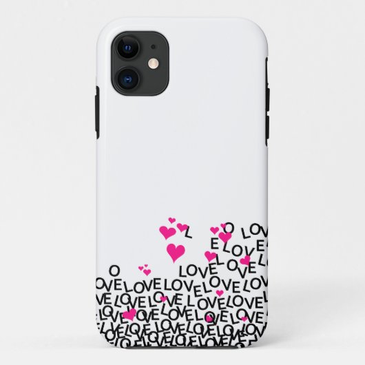 Valentijnsdag Love iPhone 5 Hoesje (Achterkant)