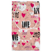 Valentijnsdag Love Klein Cadeauzakje (Achterkant)