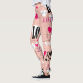 Valentijnsdag Love Leggings (Links)