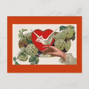 Valentijnsdag Love Letter Heart Briefkaart