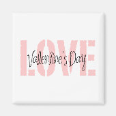 Valentijnsdag Love Magneet (Voorkant)