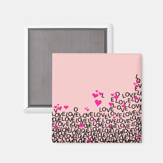 Valentijnsdag Love Magnet (Voorkant / Achterkant)
