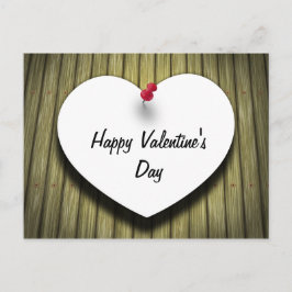 Valentijnsdag Love Message Heart Holiday Postcar Feestdagenkaart