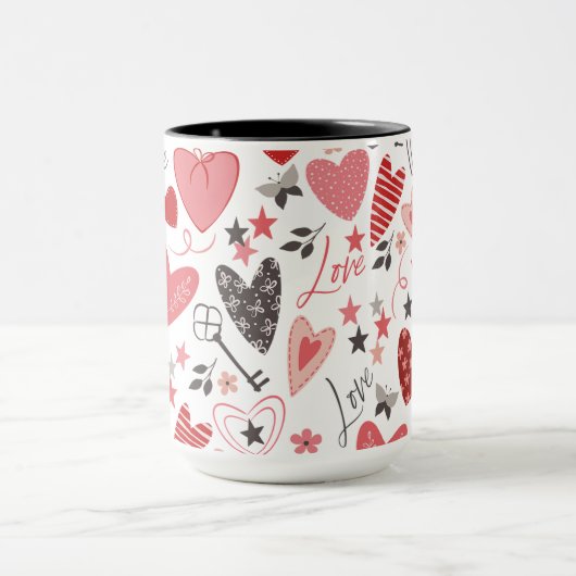 Valentijnsdag Love Mok (Midden)