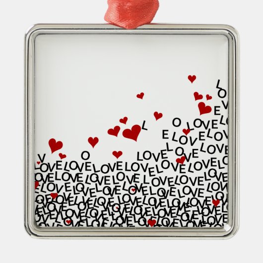 Valentijnsdag Love Ornament (Voorkant)