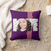 Valentijnsdag Love Personalized Photo Pillow Kussen (Deken)